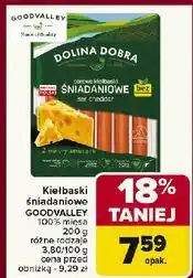 Carrefour Kiełbaski śniadaniowe Dolina Dobra oferta