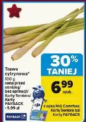 Carrefour Trawa cytrynowa oferta