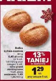 Carrefour Bułka żytnio-razowa oferta