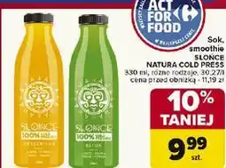 Carrefour Smoothie green for Słońce oferta