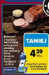 Carrefour Baleron Nasza Wędzarnia Carrefour oferta