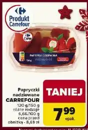 Carrefour Papryczki czerwone nadziewane serkiem Carrefour Extra oferta