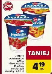 Carrefour Jogurt brzoskwinia Zott Jogobella oferta