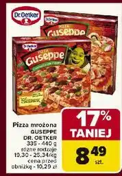 Carrefour Pizza z szynką i pieczarkami Dr. Oetker Guseppe oferta