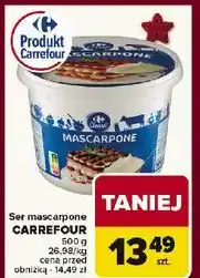 Carrefour Serek mascarpone Carrefour Classic oferta