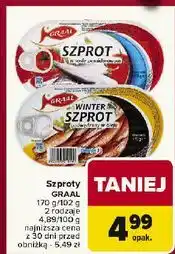 Carrefour Szprot winter w oleju Graal oferta