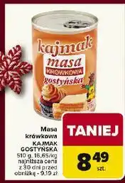 Carrefour Masa krówkowa Gostyń oferta