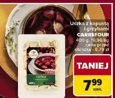 Carrefour Uszka z kapustą i grzybami Carrefour Extra oferta
