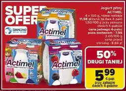 Carrefour Jogurt kids truskawka-banan Danone Actimel oferta