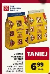 Carrefour Ciastka milk Leibniz Fun Bites oferta