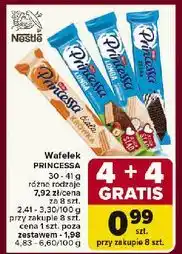 Carrefour Wafelek biała krówka Princessa oferta