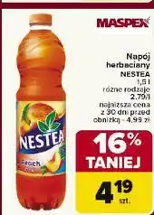 Carrefour Napój peach Nestea oferta