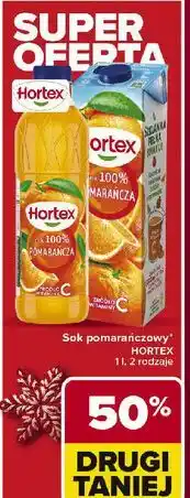 Carrefour Sok pomarańczowy Hortex oferta