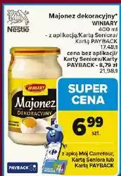 Carrefour Majonez dekoracyjny Winiary oferta