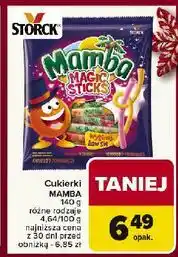Carrefour Guma rozpuszczalna owocowa Mamba Magic Sticks oferta