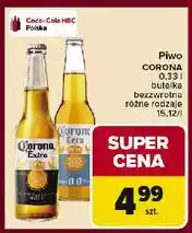 Carrefour Piwo Corona Cero oferta