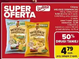 Carrefour Chipsy śmietanka z cebulką Lorenz Wiejskie Ziemniaczki oferta