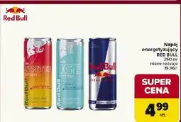 Carrefour Napój energetyczny jabłko fuji imbir Red Bull The Winter Edition oferta