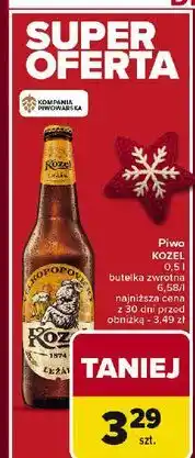 Carrefour Piwo Kozel Lezak oferta