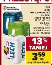 Carrefour Piwo Lech Free Cherry Plum oferta