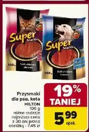 Carrefour Przekąski dla kota z kurczaka Hilton Pyszne Supersnacki oferta