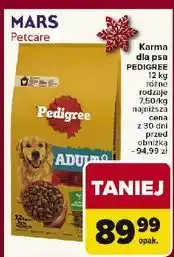 Carrefour Karma dla psa wołowina Pedigree oferta