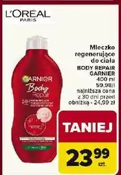 Carrefour Mleczko do ciała intensywna pielęgnacja Garnier Body oferta
