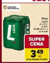 Carrefour Piwo Lech Premium oferta