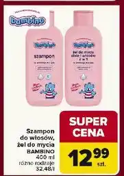 Carrefour Żel do mycia ciała i włosów 2w1 Bambino oferta