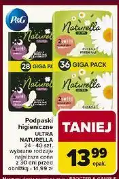 Carrefour Podpaski night Naturella Ultra oferta