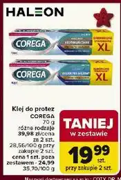 Carrefour Krem mocujący do protez delikatnie miętowy Corega Super Mocny oferta