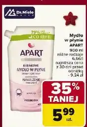 Carrefour Mydło w płynie japońska wiśnia i magnolia - zapas Apart Natural Prebiotic oferta
