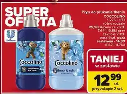 Carrefour Płyn do płukania blue splash Coccolino Fresh & Soft oferta