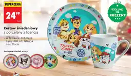 Biedronka Zestaw śniadaniowy z porcelany z licencją oferta
