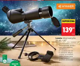 Biedronka HYKKER Luneta obserwacyjna 20-60 x 60 oferta