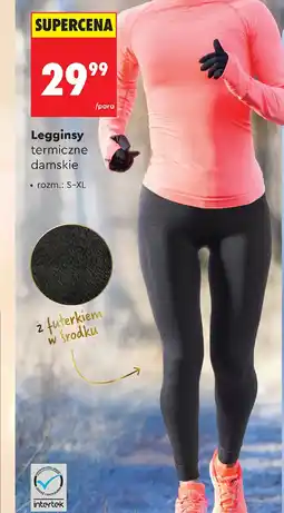 Biedronka Legginsy termiczne damskie oferta
