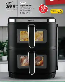 Biedronka HOFFEN Frytkownica dwukomorowa HO-00091 oferta