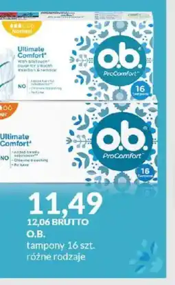 Eurocash Tampony o.b. oferta