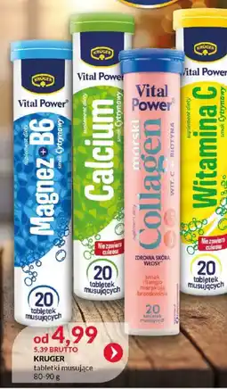 Eurocash KRUGER tabletki musujące oferta