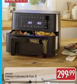 ALDI Frytkownica podwójna na gorące powietrze Ambiano oferta