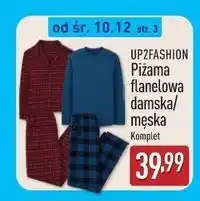 ALDI Piżama damska flanelowa m-xl Up2Fashion oferta