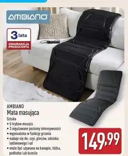 ALDI Mata masująca 12w Ambiano oferta