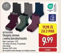 ALDI Skarpety z wełną męskie rozm. 37/38-45/46 Up2Fashion oferta