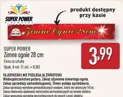 ALDI Zimne ognie 28 cm Super Power oferta