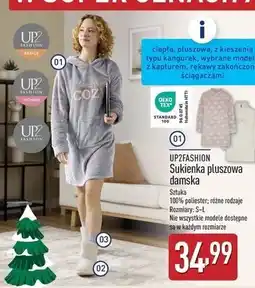 ALDI Sukienka pluszowa s-l Up2Fashion oferta