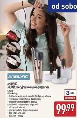 ALDI Multifunkcyjna lokówko-suszarka Ambiano oferta