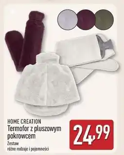 ALDI Termofor z pluszowym pokrowcem Home Creation oferta