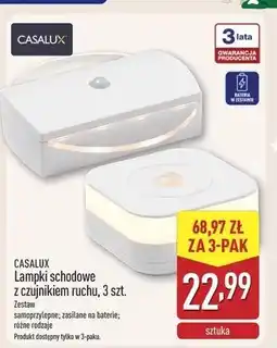 ALDI Lampki schodowe z czujnikiem ruchu Casalux oferta