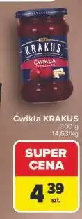 Carrefour Ćwikła z chrzanem Krakus Maspex oferta