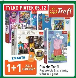E.Leclerc Puzzle harry potter 1000 el. Trefl oferta